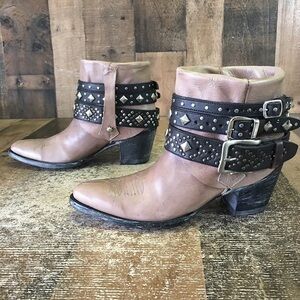 Old Gringo NEW Studded Leather Ankle Boots